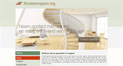 Desktop Screenshot of houtentrappen.org
